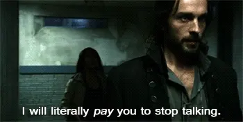 shut your mouth